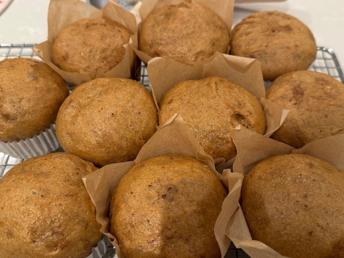 Sourdough Muffins